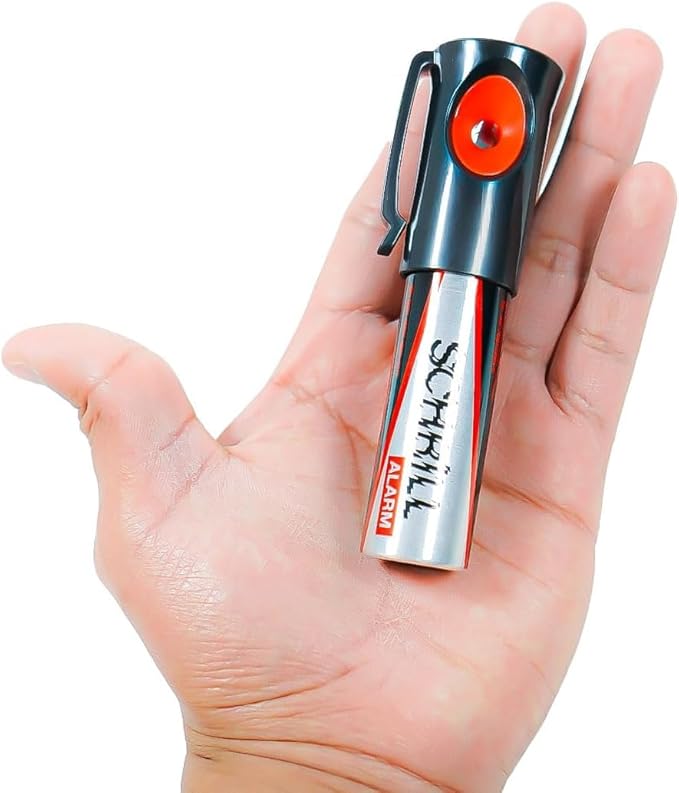 Dispositivo di Sicurezza Portatile Senza Batterie – Difesa Personale Contro Persone Malintenzionate e Animali Pericolosi – Emergenze e Autodifesa – Made In Germany