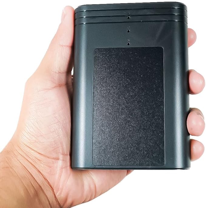 Microspia Antifurto Audio Wi-Fi con Microfono Esterno Rimovibile – Mini Registratore Magnetico – Registratore Vocale Digitale Professionale – Autonomia Fino a 12 Mesi (KANT 3000 POWER)