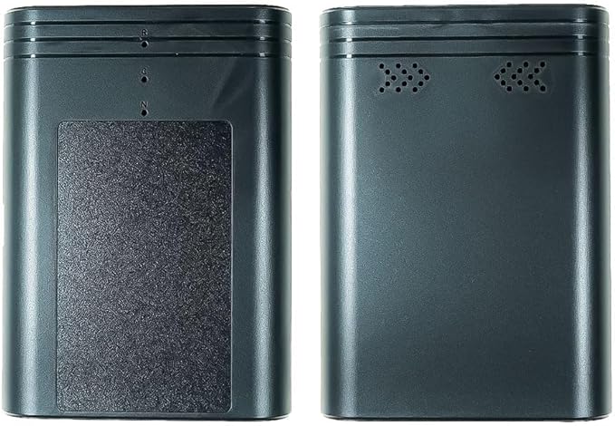 Microspia Antifurto Audio Wi-Fi con Microfono Esterno Rimovibile – Mini Registratore Magnetico – Registratore Vocale Digitale Professionale – Autonomia Fino a 12 Mesi (KANT 3000 POWER)