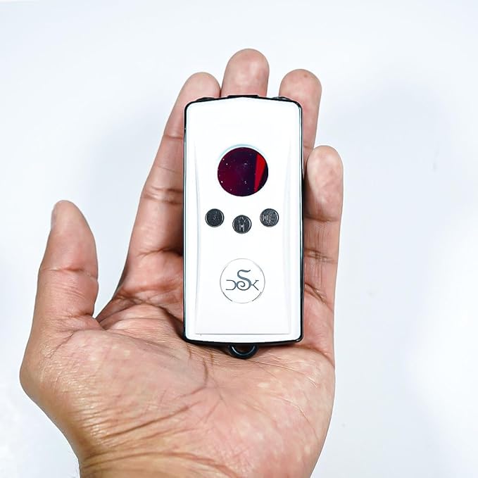 Rilevatore Portatile di Microspie E TELECAMERE occultate RAGGIO DI AZIONE 2 METRI, dispositivi di intercettazione e tracciamento in OGGETTI nascosti, wireless e cablate nascoste (TRAVEL A8)
