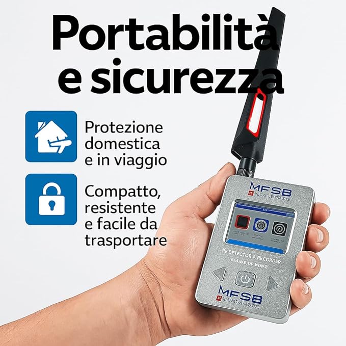 Rilevatore GPS Microspie LCD MFSB Interceptor - MontySoul