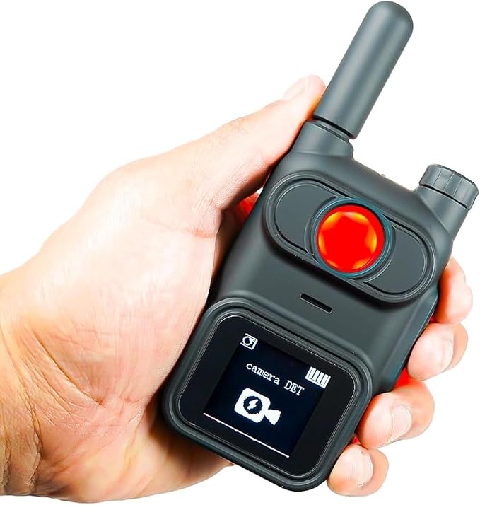 Rilevatore Professionale di Microspie mod. MINI, Telecamere Nascoste e GPS - Dispositivo Portatile Avanzato con Alta Sensibilità per Rilevare Segnali Wireless OCCULTATE in auto e a NOLEGGIO (AK780)