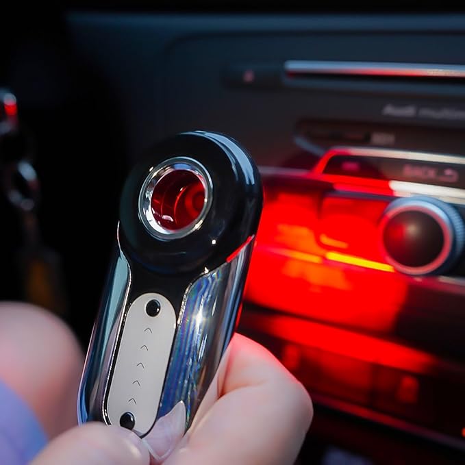 RILEVATORE DI MICROFONI di ambiente nascosti, Raggio di AZIONE 1,5 Telecamere Nascoste e OCCULTATE e Localizzatori GPS - Dispositivo Portatile, Dispositivi di Intercettazione GPS leggero (AK470)