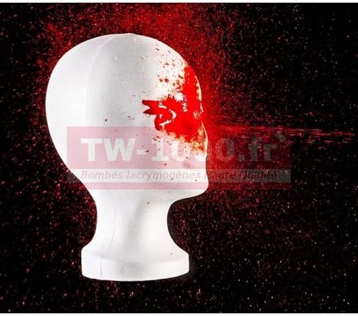 Hoernecke Tiw Farb Spray anti-aggressione in formato tascabile, in gel, da tenere in borsa, zaino o giacca, 20 ml