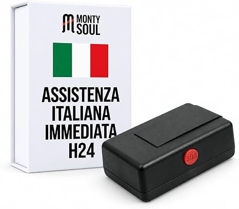 MICROSPIA AUDIO Ascolto solo LIVE e Localizzatore GMS con SIM (NON INCLUSA), Chiami e Ascolti - Controllo tramite SMS - Compatto per Monitoraggio e Antifurto per Auto e Abitazioni A8