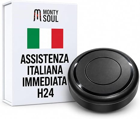 Mini Localizzatore GPS 4G con Forte Magnete - Tracker Impermeabile IP67 GLONASS AGPS Beidou per Auto Moto e Animali - Tracciamento in Tempo Reale via App iOS Android e PC - Dispositivo Portatile