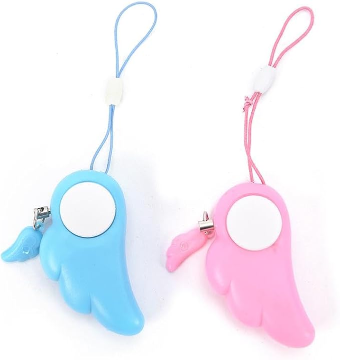 Allarme Personale Portatile ad Alta Potenza con Suono da 90 dB, Dispositivo di Sicurezza per Emergenze, Facile da Usare e Pronto all’Azione (Angelic)