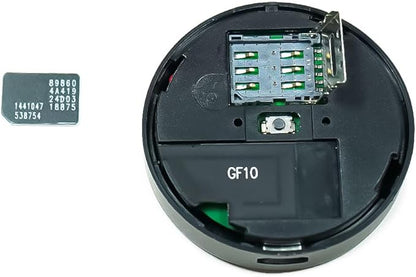 Microspia Audio Ambientale Antifurto – Ascolto in Tempo Reale, con Posizione LBS NO GPS e Gestione tramite SMS, Attivazione Vocale Automatica e Microfono Ambientale ad Alta Sensibilità (GF10)