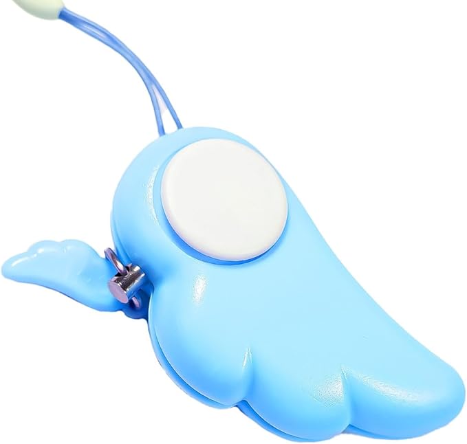 Allarme Personale Portatile ad Alta Potenza con Suono da 90 dB, Dispositivo di Sicurezza per Emergenze, Facile da Usare e Pronto all’Azione (Angelic)