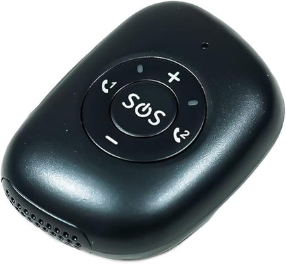 Dispositivo di Sicurezza Portatile con GPS in Tempo Reale, Chiamata SOS, Geofence e Rilevamento Caduta, Gestibile da App – Ideale per Anziani, Bambini e Persone Fragili (V50)