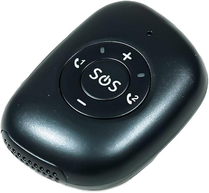 Dispositivo di Sicurezza Portatile con GPS in Tempo Reale, Chiamata SOS, Geofence e Rilevamento Caduta, Gestibile da App – Ideale per Anziani, Bambini e Persone Fragili (V50)