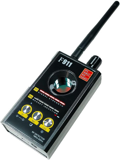 Rilevatore Professionale Multifunzionale 3 in 1 per Hotel, Auto e Ufficio – Modalità RF, Magnetica e Rilevazione IR per la Massima Protezione della Privacy (F911)