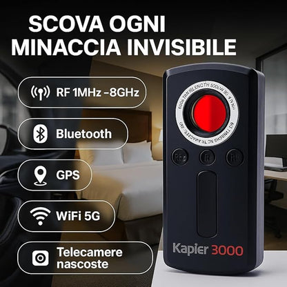 Rilevatore Microspie Telecamere GPS KAPLER 3000 - MontySoul