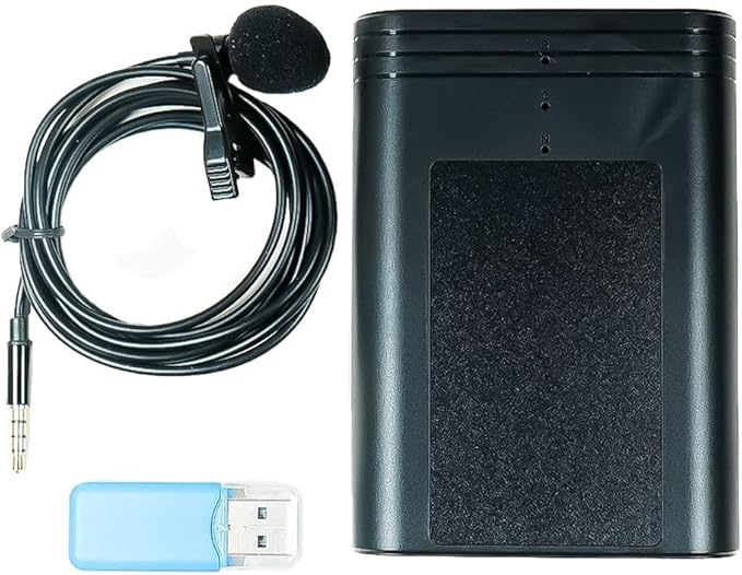 Microspia Antifurto Audio Wi-Fi con Microfono Esterno Rimovibile – Mini Registratore Magnetico – Registratore Vocale Digitale Professionale – Autonomia Fino a 12 Mesi (KANT 3000 POWER)