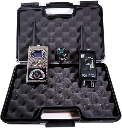 Kit Professionale Rilevatore Avanzato di Microspie, GPS e Telecamere Spia Nascoste (Floor 8000 + M99) – Set Multifunzione Doppia Protezione Anti-Spionaggio - Rilevamento Professionale Microcamere