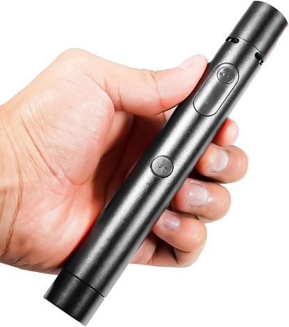 Torcia Led di Sopravvivenza Ricaricabile 3 in 1 per Autodifesa - Allarme Sonoro e Luminoso - Arco Elettrico Antivento - Per Viaggi, Campeggio ed Emergenze Varie (KACHIE) Nero (Nero) [Classe di efficienza energetica A+++]