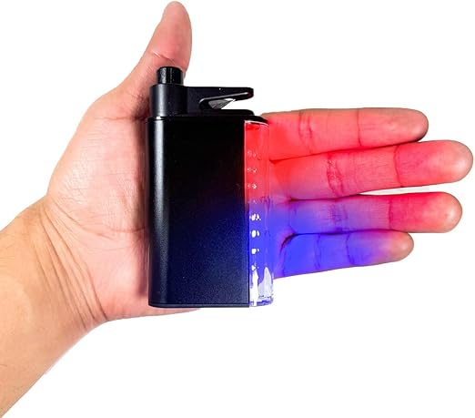 Rompi Vetri di Sicurezza Compatto con Luci LED di Soccorso e Taglia Cintura, Strumento di Difesa Personale Portatile per Emergenze (MiniGuard LED)