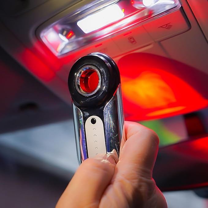 RILEVATORE DI MICROFONI di ambiente nascosti, Raggio di AZIONE 1,5 Telecamere Nascoste e OCCULTATE e Localizzatori GPS - Dispositivo Portatile, Dispositivi di Intercettazione GPS leggero (AK470)