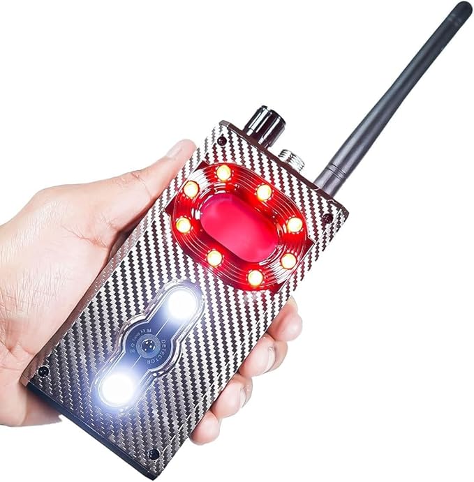 Rilevatore Professionale di microspie e telecamere occultate, Microfoni Occultati, Telecamere Invisibili e Localizzatori GPS in AUTO di tua proprietà o a NOLEGGIO, anche in Hotel e viaggi (M99)