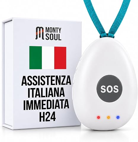 Mini Localizzatore GPS 4G LTE per Bambini e Anziani - Dispositivo Portatile con Chiamata Bidirezionale VoLTE, WiFi LBS SOS, Geofence e Monitoraggio Attività - Tracciamento Impermeabile